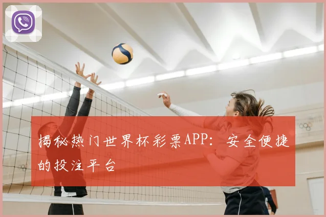 揭秘热门世界杯彩票APP：安全便捷的投注平台
